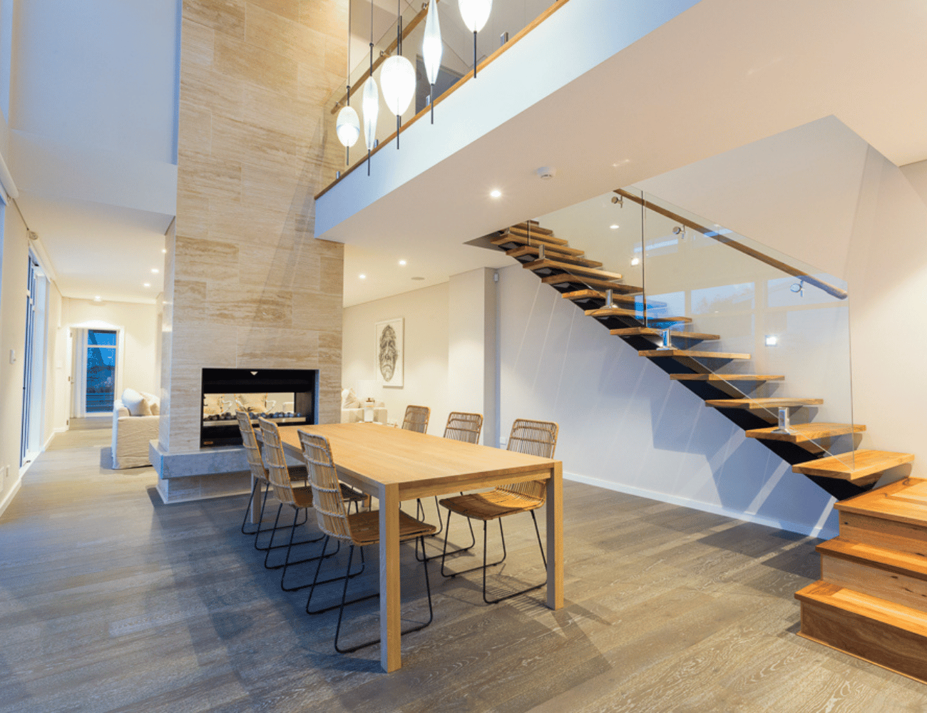 Bluewater Building Co custom home interior